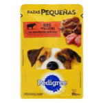 Alimento Húmedo Perro Razas Pequeñas Pedigree sabor Carne 100g