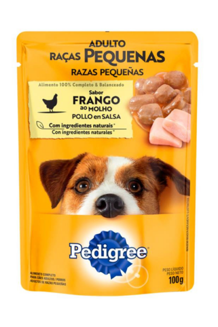 Alimento Húmedo Perro Adulto Razas Pequeñas Pedigree sabor Pollo 100g