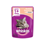 Alimento Húmedo Gato Adulto Whiskas sabor Salmón 85g
