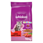 Alimento Seco Gatito Whiskas sabor Carne y Leche 10kg